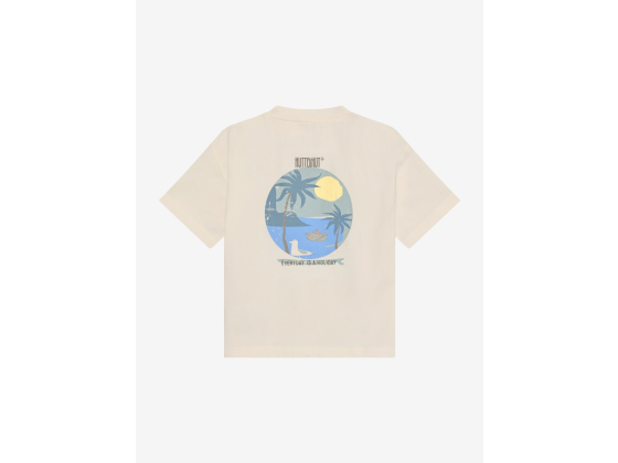 T-Shirt SS, Antique White - Huttelihut