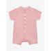 Playsuit SS Muslin, Pale Mauve - Huttelihut