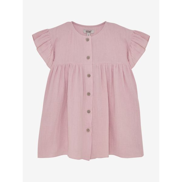 Dress SS Muslin, Pale Mauve - Huttelihut