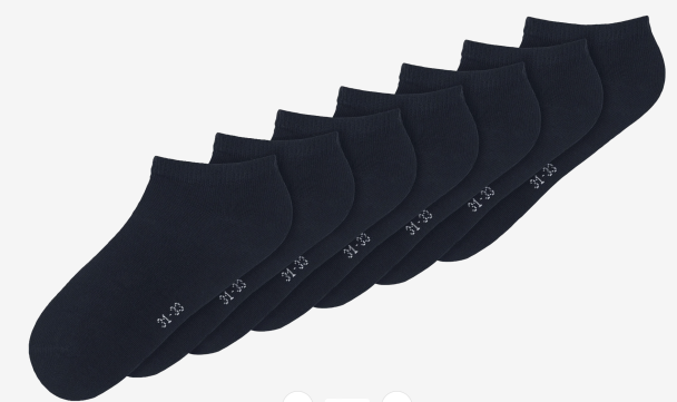 NKNFOOTIE 5PK BLACK NOOS