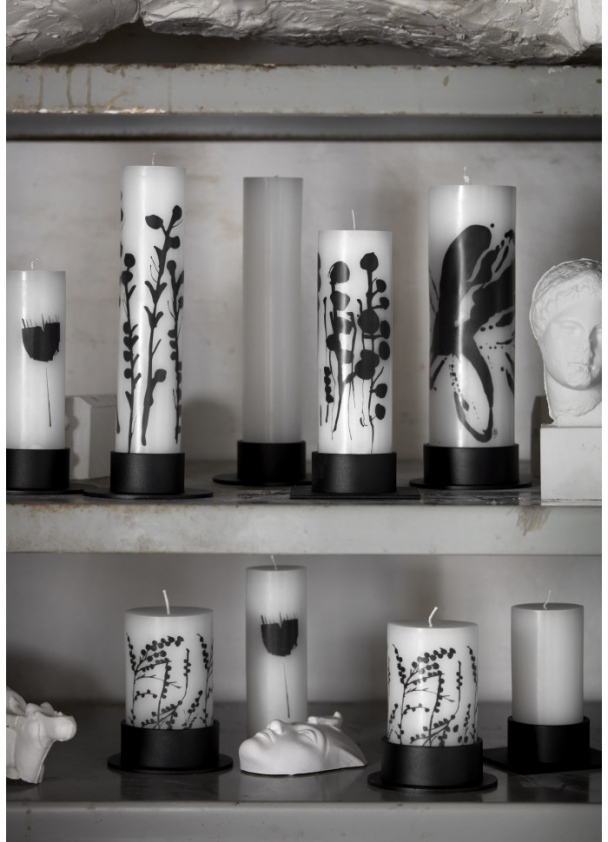 Ville blomster  Voksalterlys 6 cm x 20 cm - Image 3