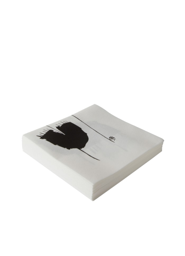 Valmue blomster  Servietter  - Image 1