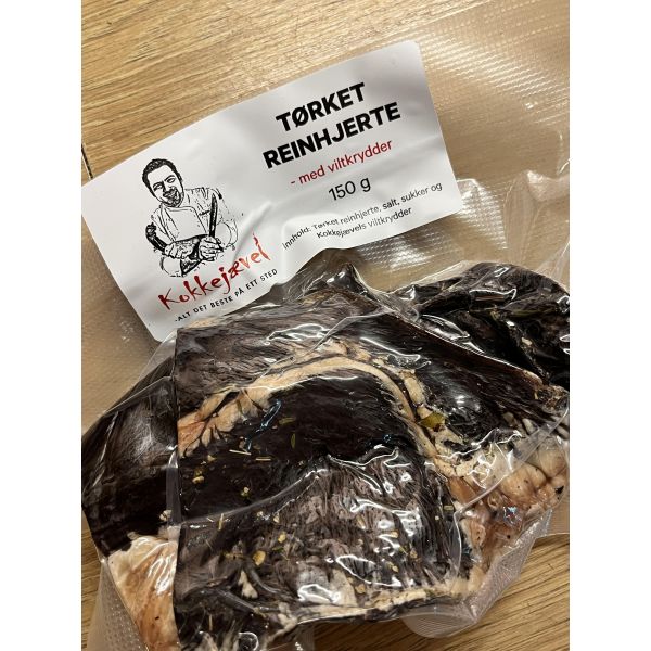 Tørket reinhjerte URTESPEKET 150 g 