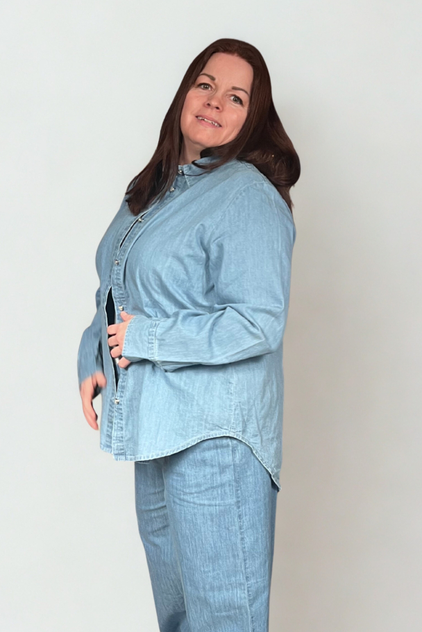 Marc Lauge Isabella denimskjorte - Image 4