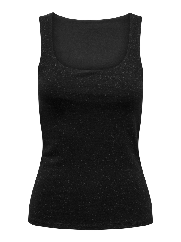 ONLROMA S/L 2-WAYS SHINE TOP JRS black - Image 1