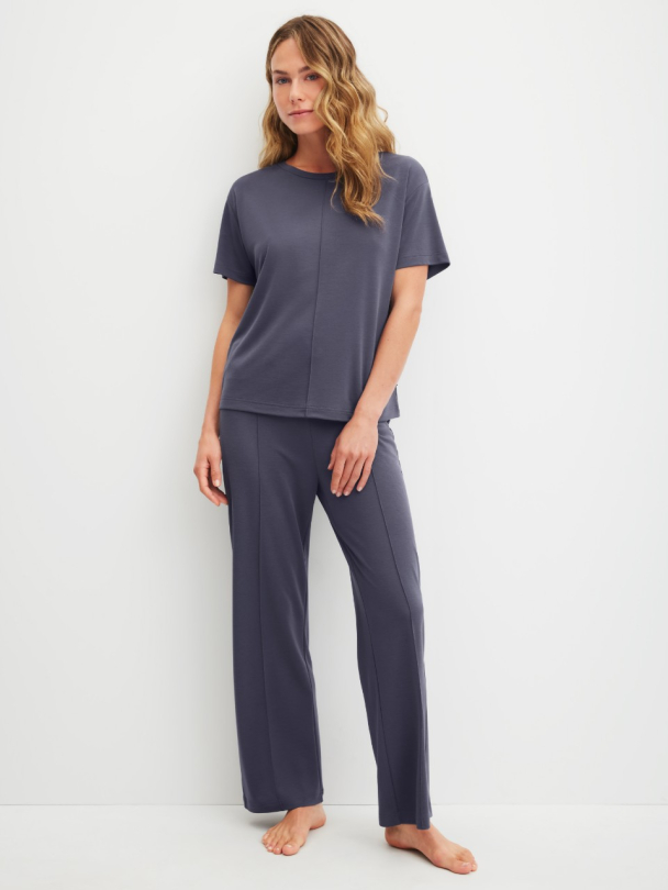 Loungewear bukse, Graystone - Image 3