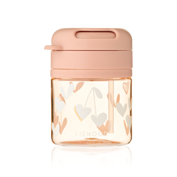 Pavia Tritan Straw Cup 280 ml - Sweethearts/Pale Tuscany - Image 1