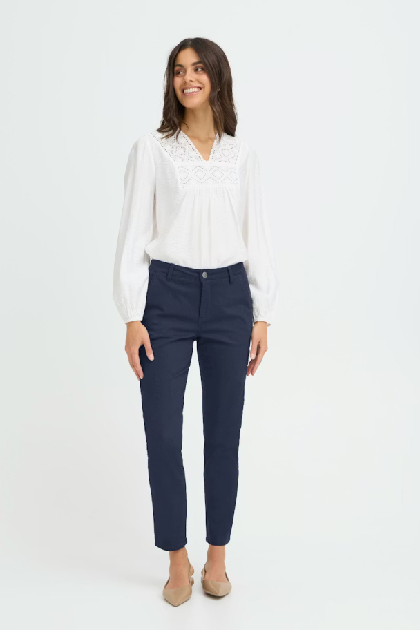 FRZenia Tessa bukse, navy - Image 5