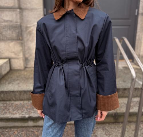 Anca Parka Jacket - Navy Blazer