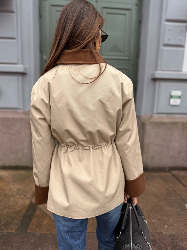 Anca Parka Jacket - Oxford Tan  - Image 6