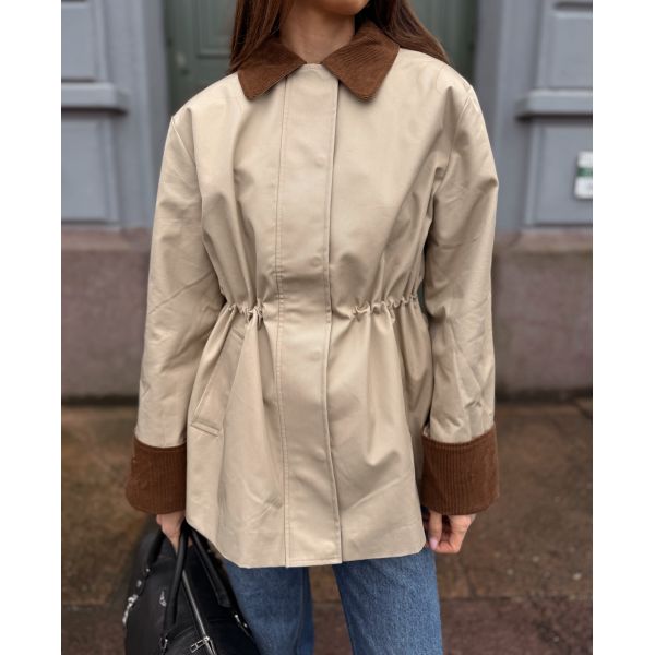 Anca Parka Jacket - Oxford Tan 