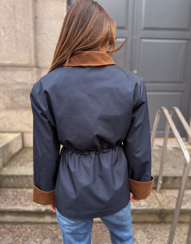 Anca Parka Jacket - Navy Blazer - Image 4