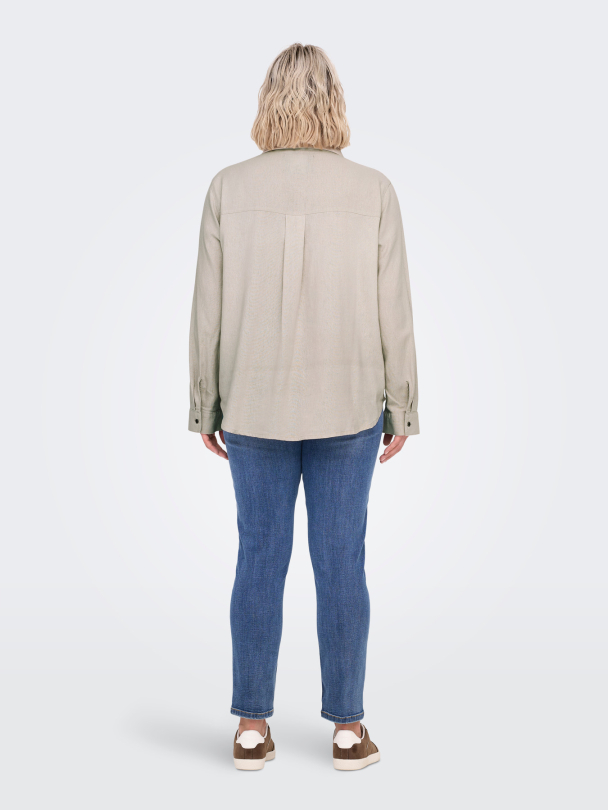 CARYASMIN-CARO L/S LINEN SHIRT PNT - Image 2