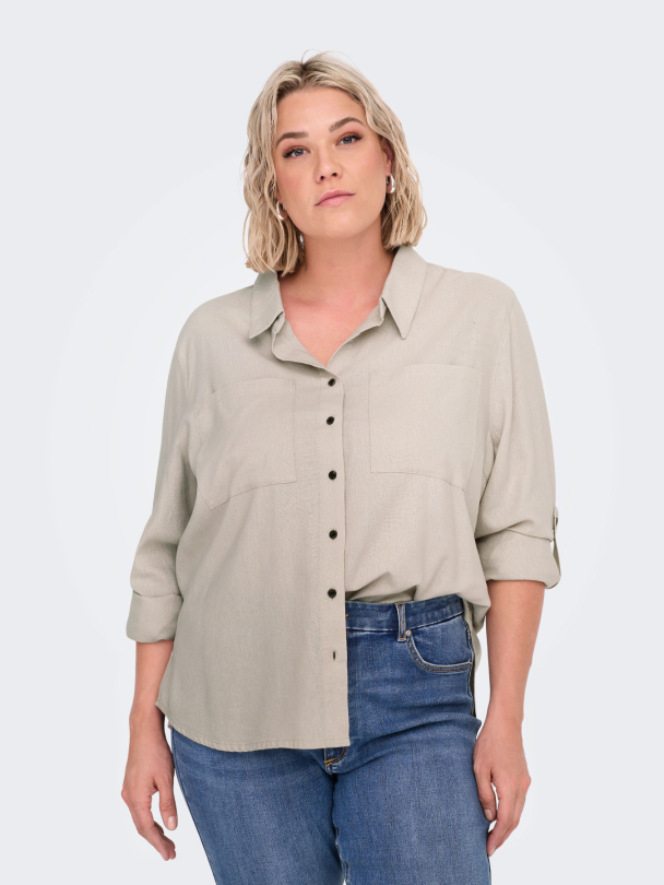CARYASMIN-CARO L/S LINEN SHIRT PNT - Image 3
