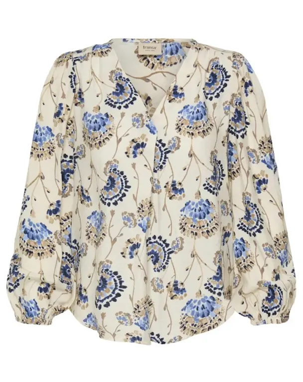 FRKalia bluse, blå - Image 2