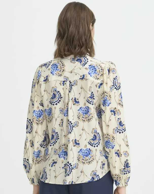FRKalia bluse, blå - Image 3