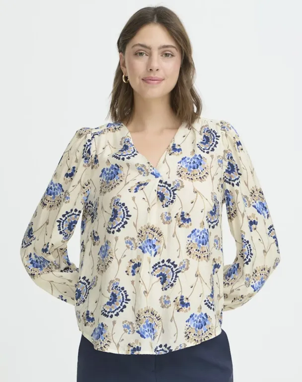 FRKalia bluse, blå - Image 1