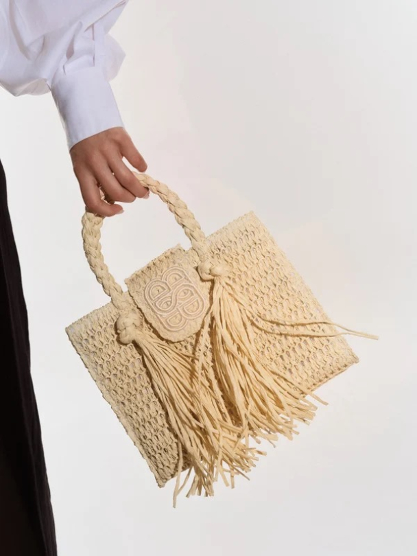 Sigrid Straw Bag - Image 2
