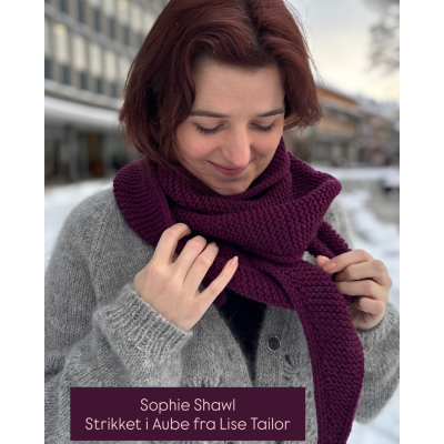 Strikkepakke - Sophie Shawl