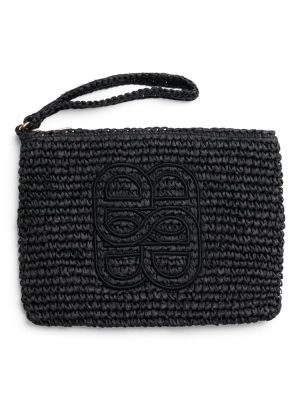 Mim Straw Clutch