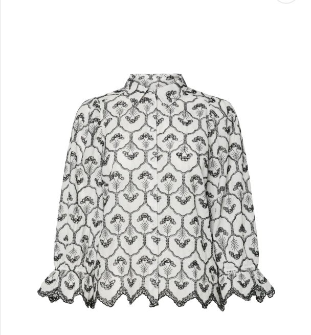 Mulla 3/4 Shirt - Star White/Black Trea - Image 2