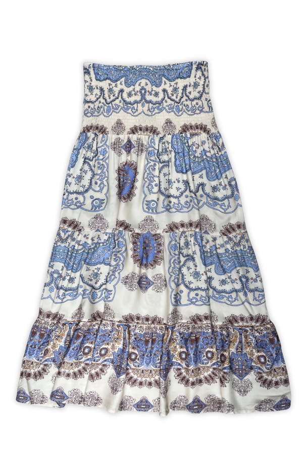 Marc Lauge Paisley smock skjørt - Image 4