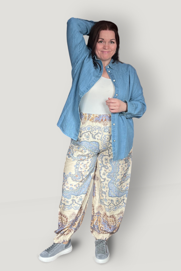 Marc Lauge Paisley bukse - Image 3