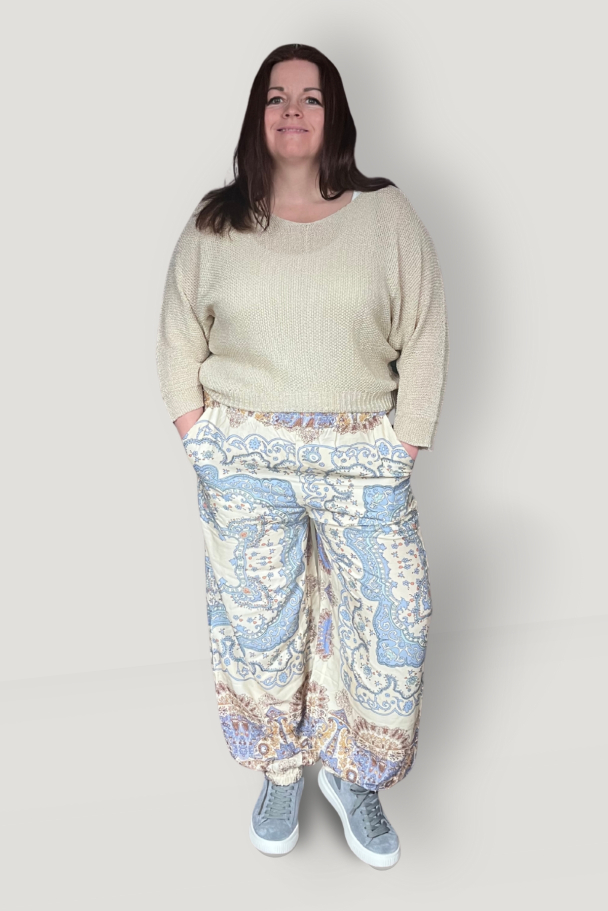 Marc Lauge Paisley bukse - Image 1