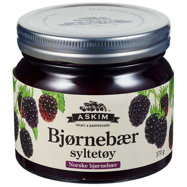 Bjørnebærsyltetøy 370g Askim