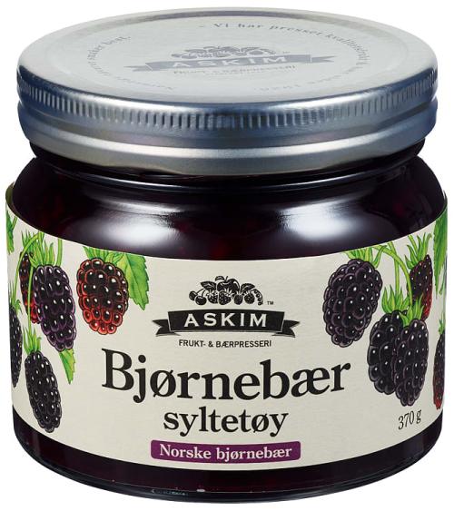 Bjørnebærsyltetøy 370g Askim