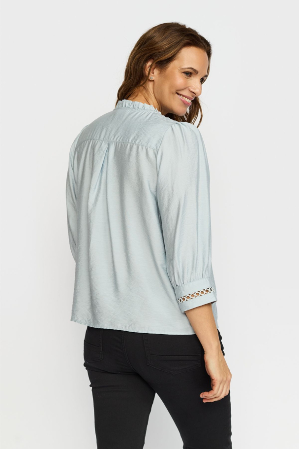 Eloha Bluse Lys Blå - Image 3