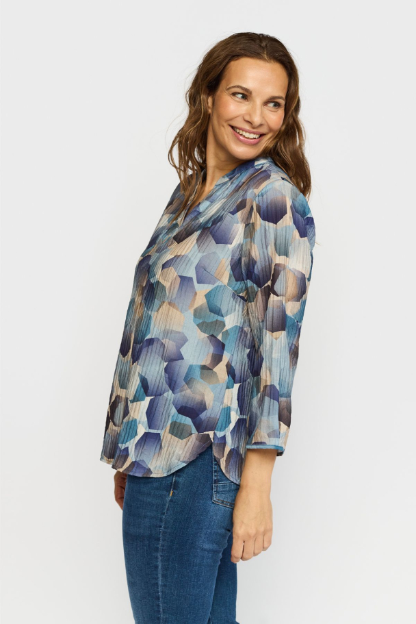 Vamoa Bluse Blå - Image 2