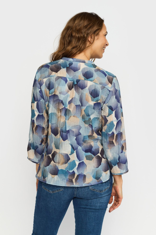 Vamoa Bluse Blå - Image 4