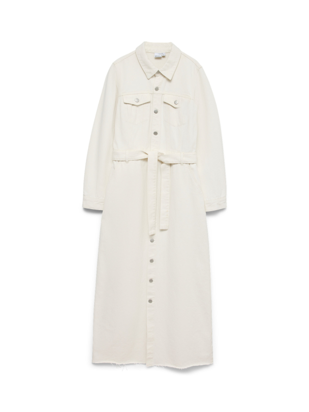 VMMOLLY LS ANK DENIM DRESS - Image 1