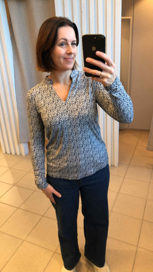 FRAmy bluse, navy - Image 2