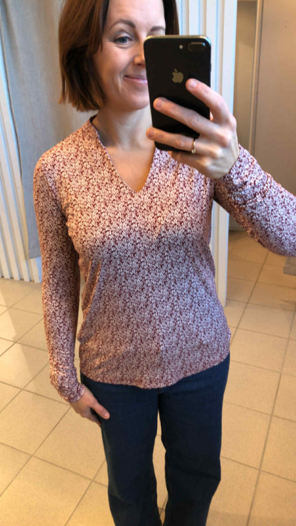 FRAmy bluse, rød - Image 2