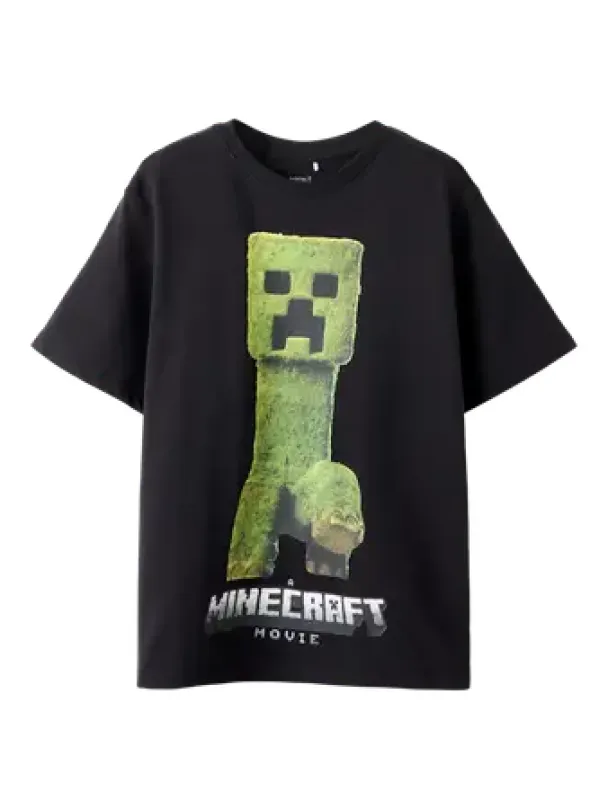 NKMnoran T-skjorte Minecraft Svart - Image 1