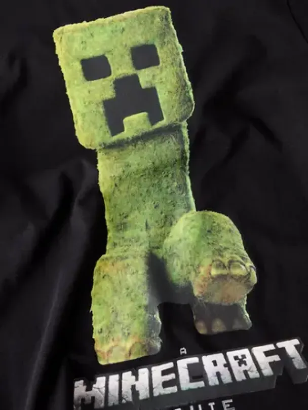 NKMnoran T-skjorte Minecraft Svart - Image 3