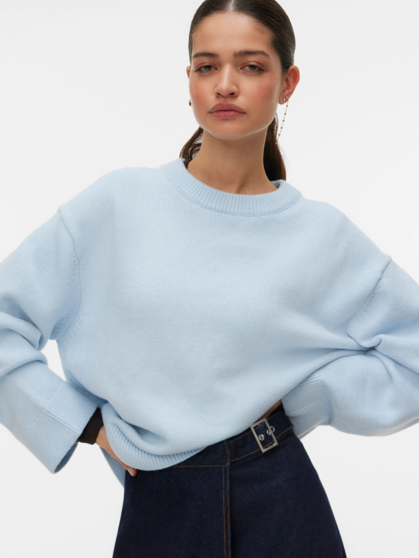 AWLAURA LS CREW NECK KNIT PULLOVER - Image 2