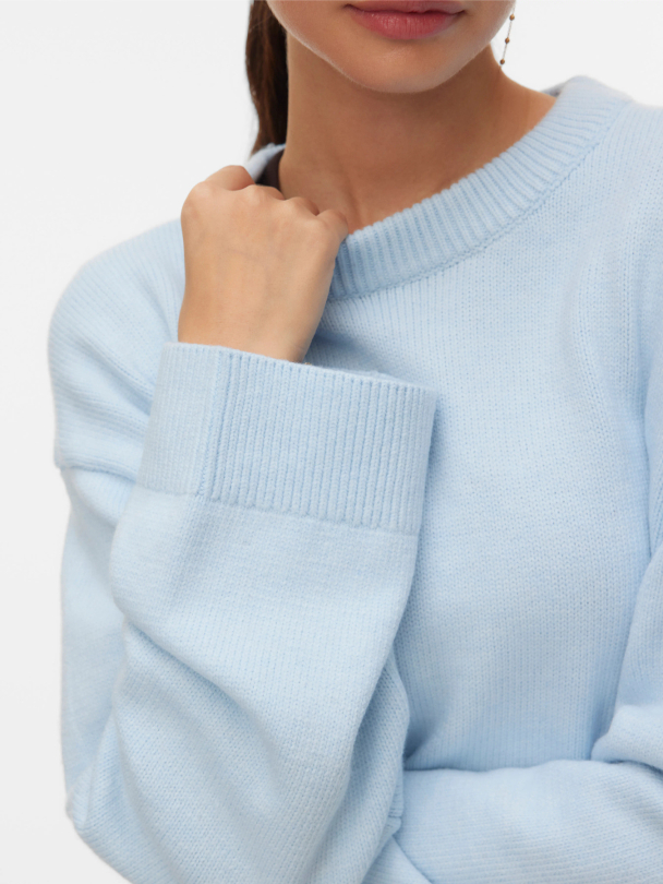 AWLAURA LS CREW NECK KNIT PULLOVER - Image 3