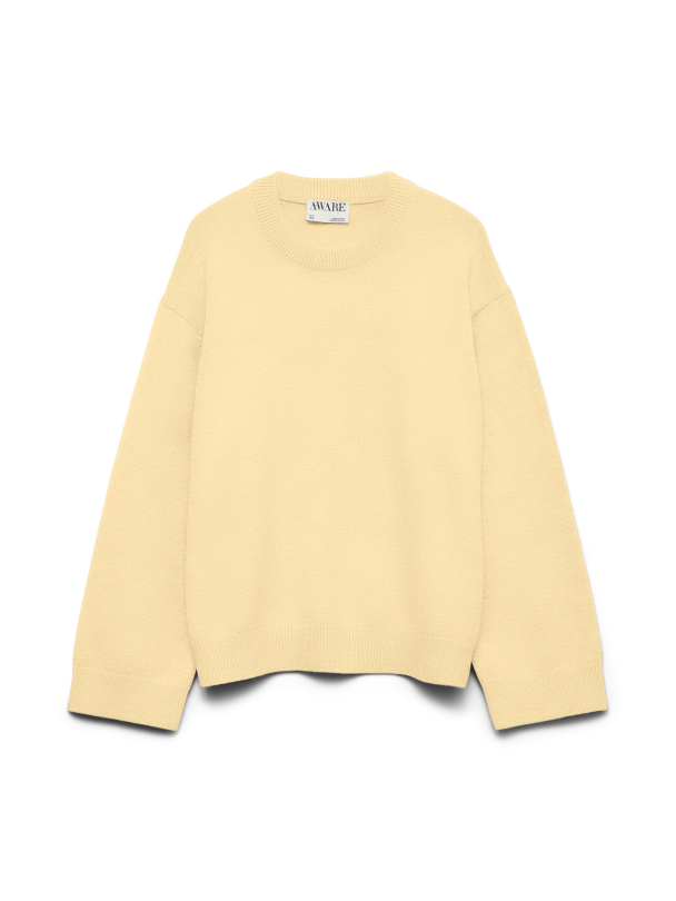AWLAURA LS CREW NECK KNIT PULLOVER - Image 1