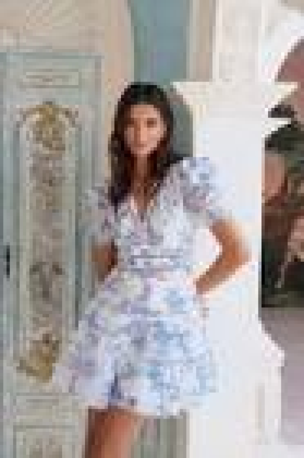 Emie Mini Dress - Bluebell Bliss - Image 2