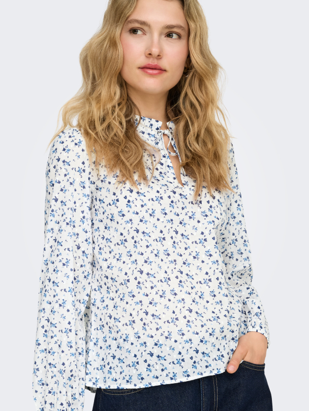 ONLROANNE L/S TOP WVN NOOS - Image 5