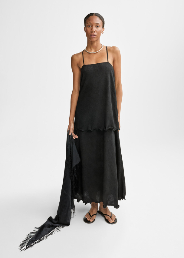 ASTRID CRINCLE DRESS - Image 1