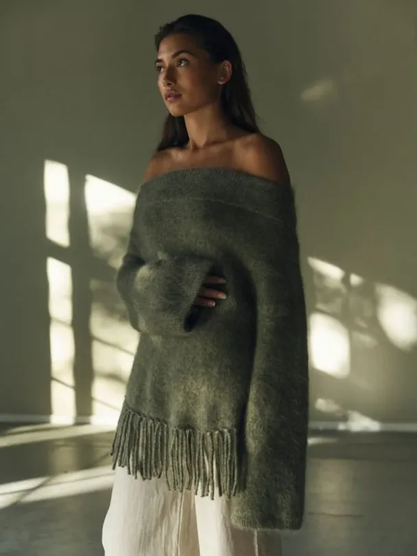 GINE CHUNKY SWEATER - Image 1