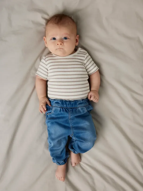 NBFrose Jeans Loose Fit Medium Blå - Image 1