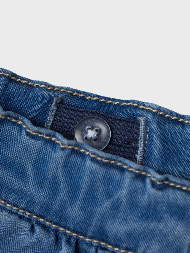 NBFrose Jeans Loose Fit Medium Blå - Image 4