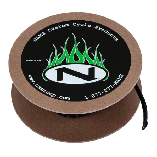 braided flex sleeving. Black, 3/8" (9.53mm) 