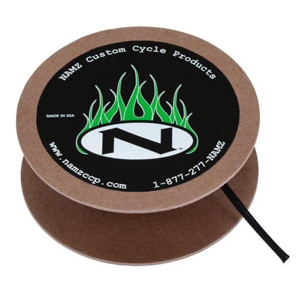 braided flex sleeving. Black, 1/4" (6.35mm) 