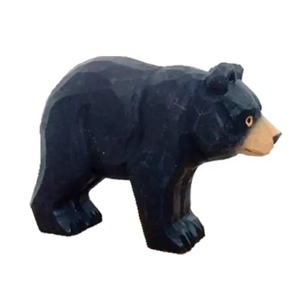 Svartbj&oslash;rn - dyrefigur i tre